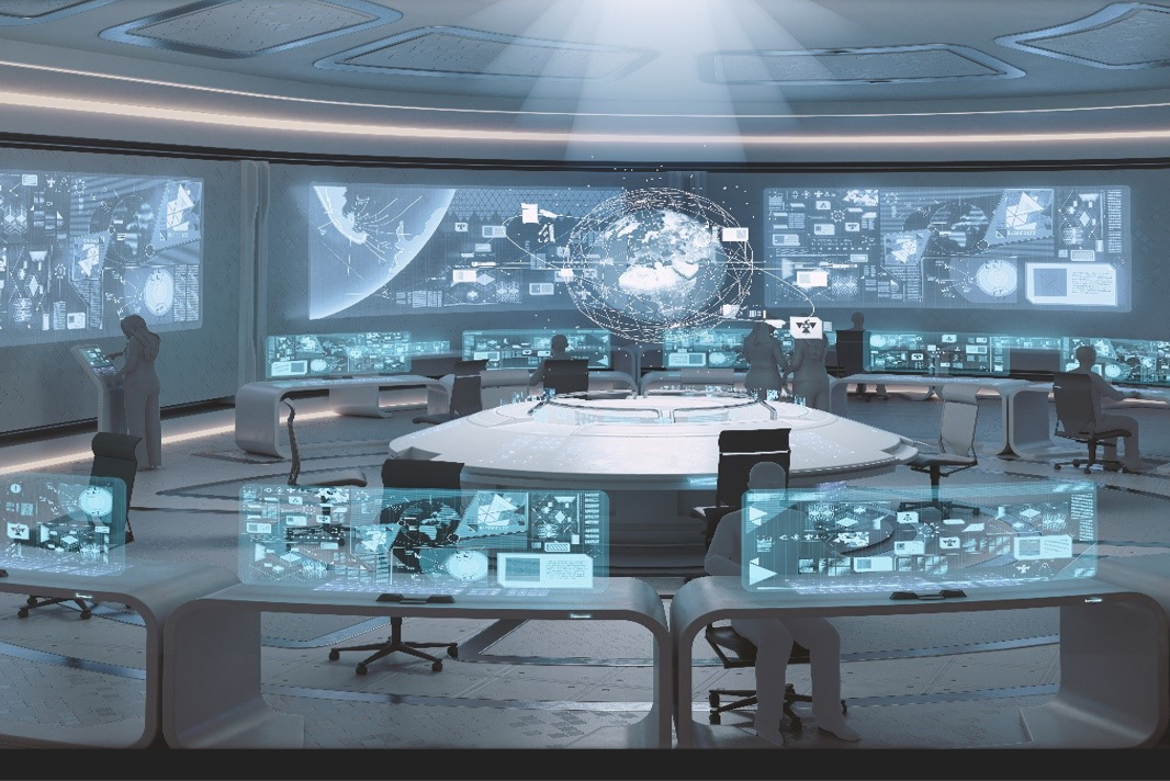 Controlecentrum van smart building operator TPEX International.