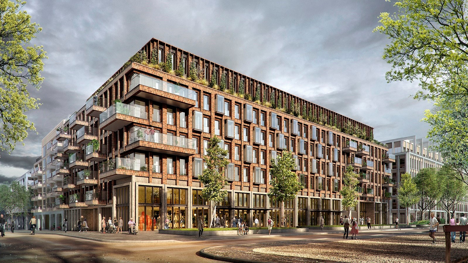 De bouw van Legends in Utrecht is inmiddels begonnen. Beeld: Absent Matter