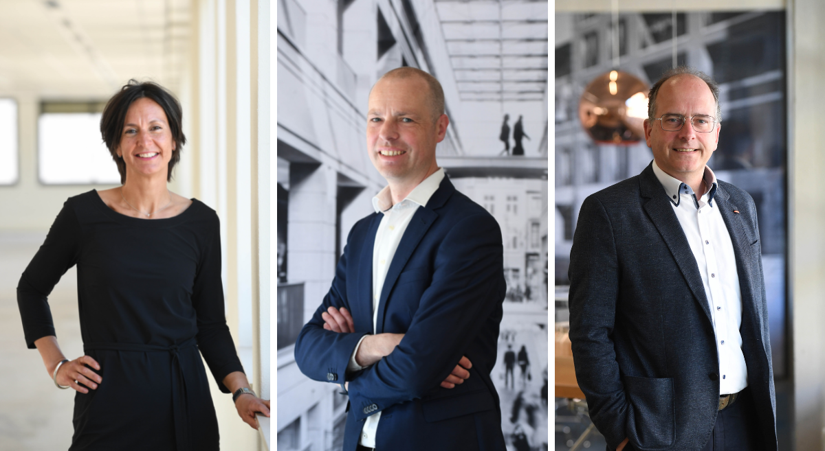 Fanny Ritt, Joep Smeets en Frank Verkennis