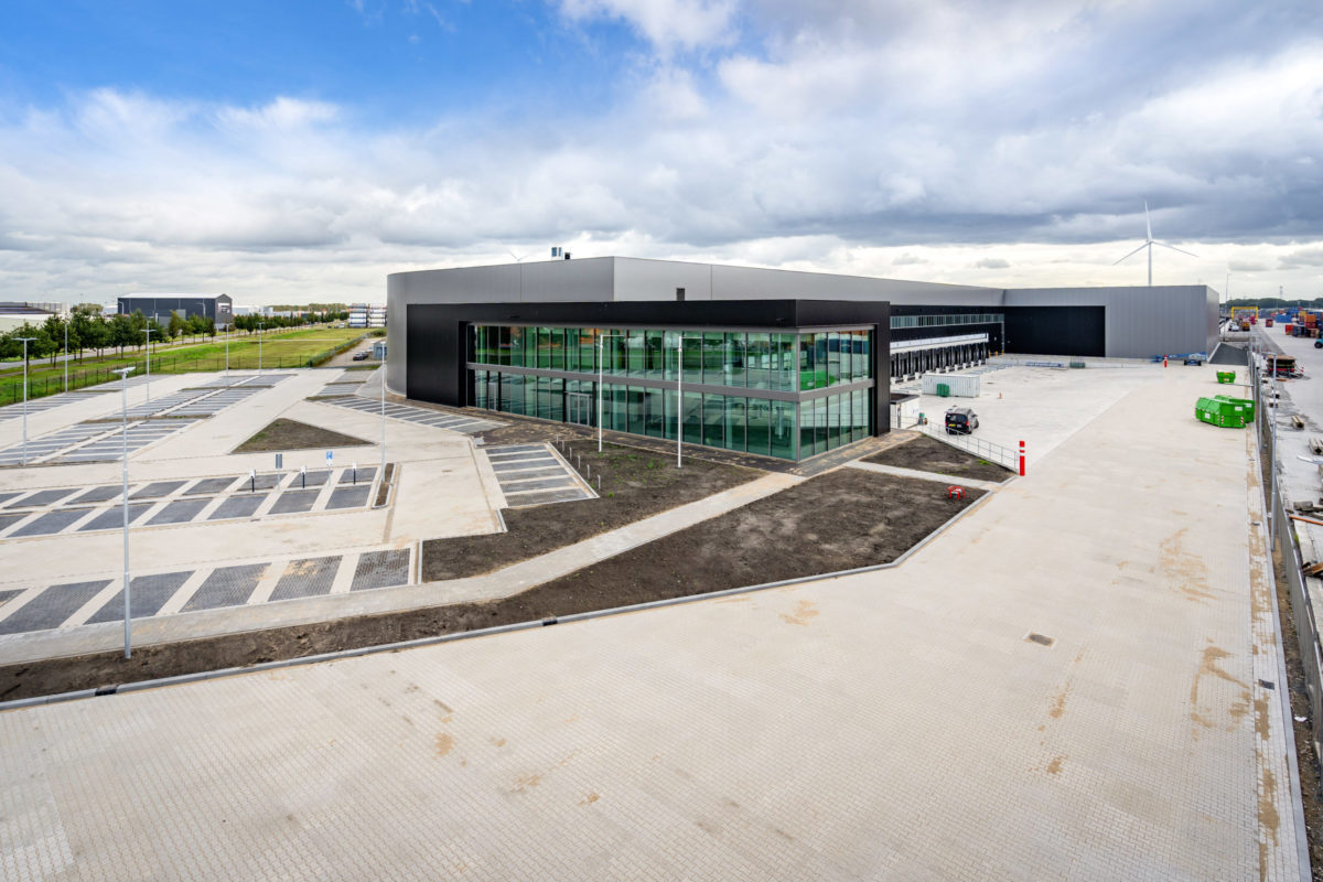 Een logistiek project in Moerdijk.