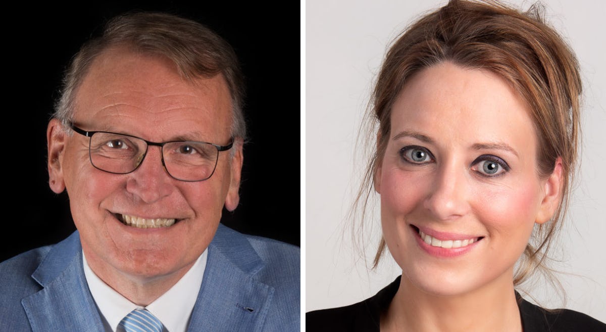 Frank van Blokland en Elisa Bontrop