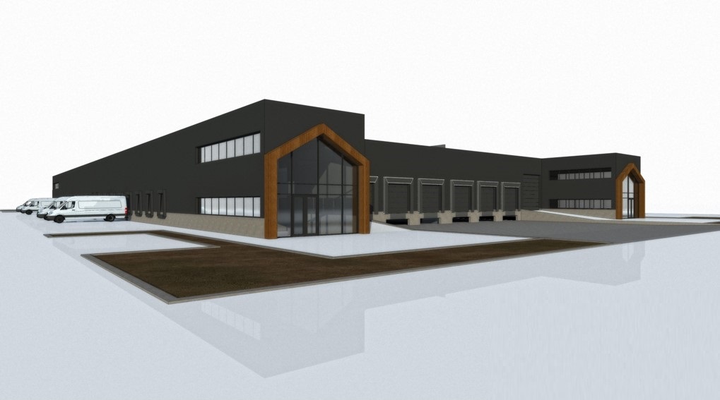 Een artist impression van Citydoxx in Almelo.