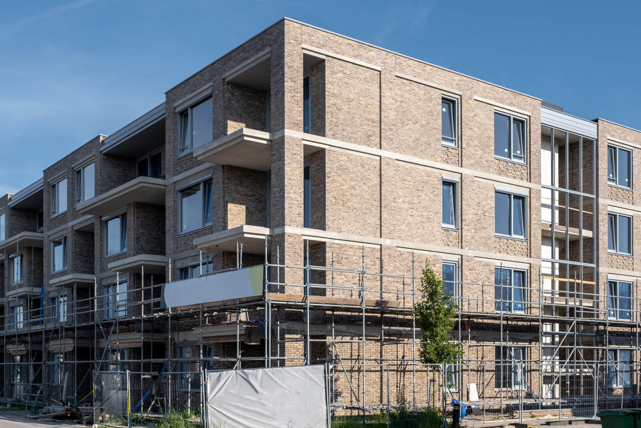 Beleggers zijn  tuk op appartementen.