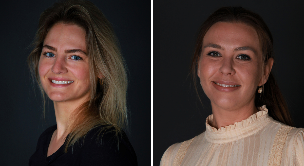 Renée Hoedemakers en Tina Salven