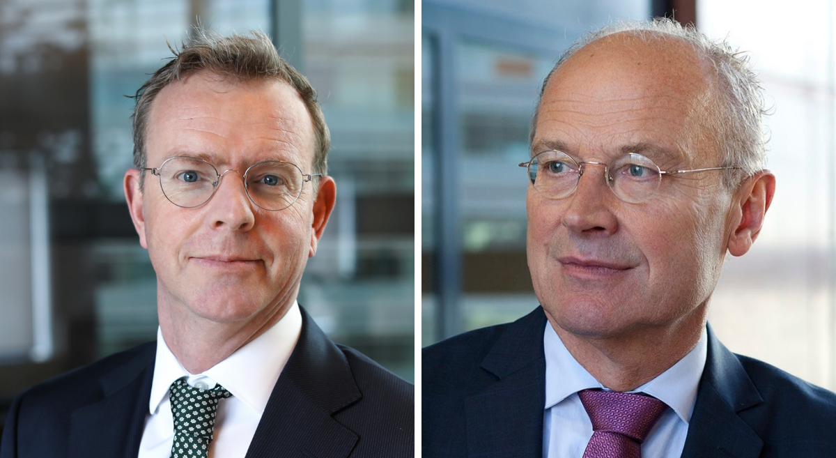 Mark Siezen en Dick van Hal