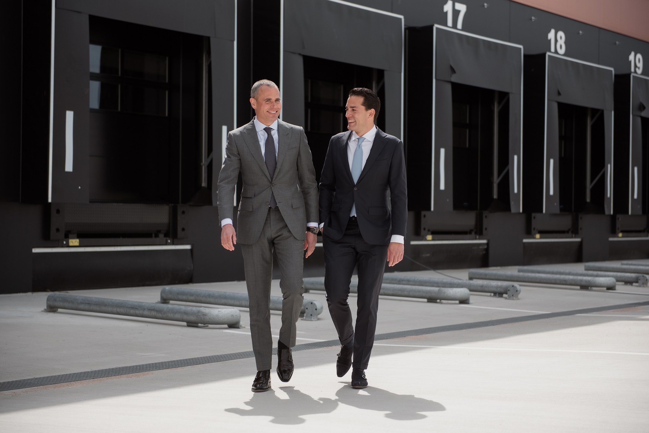 Douglas van Oers en Niek Poppelaars.