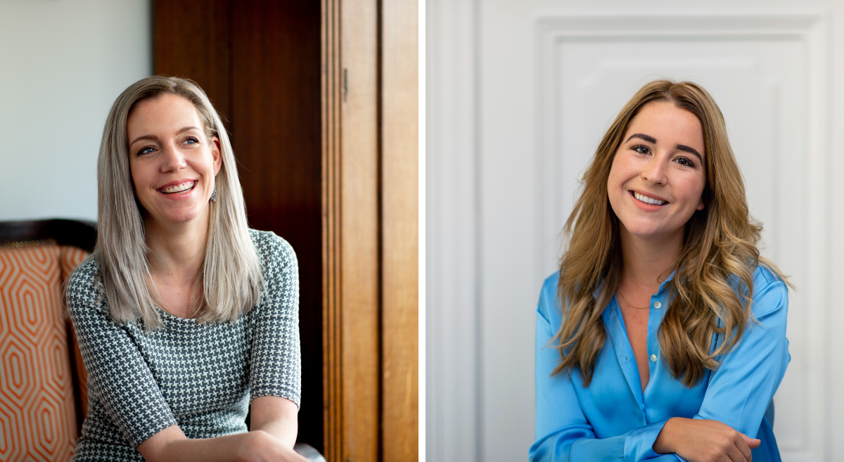 Claudia van Meurs-Janssens en Melissa Notkamp