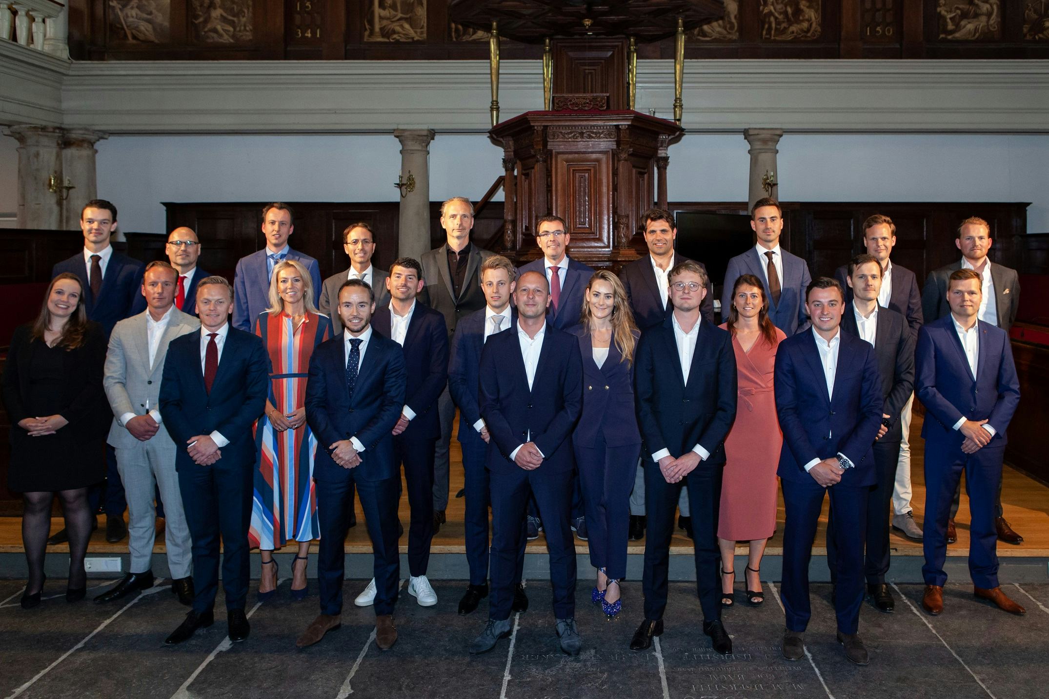 Nieuwe lichting van 24 MSRE-studenten afgestudeerd