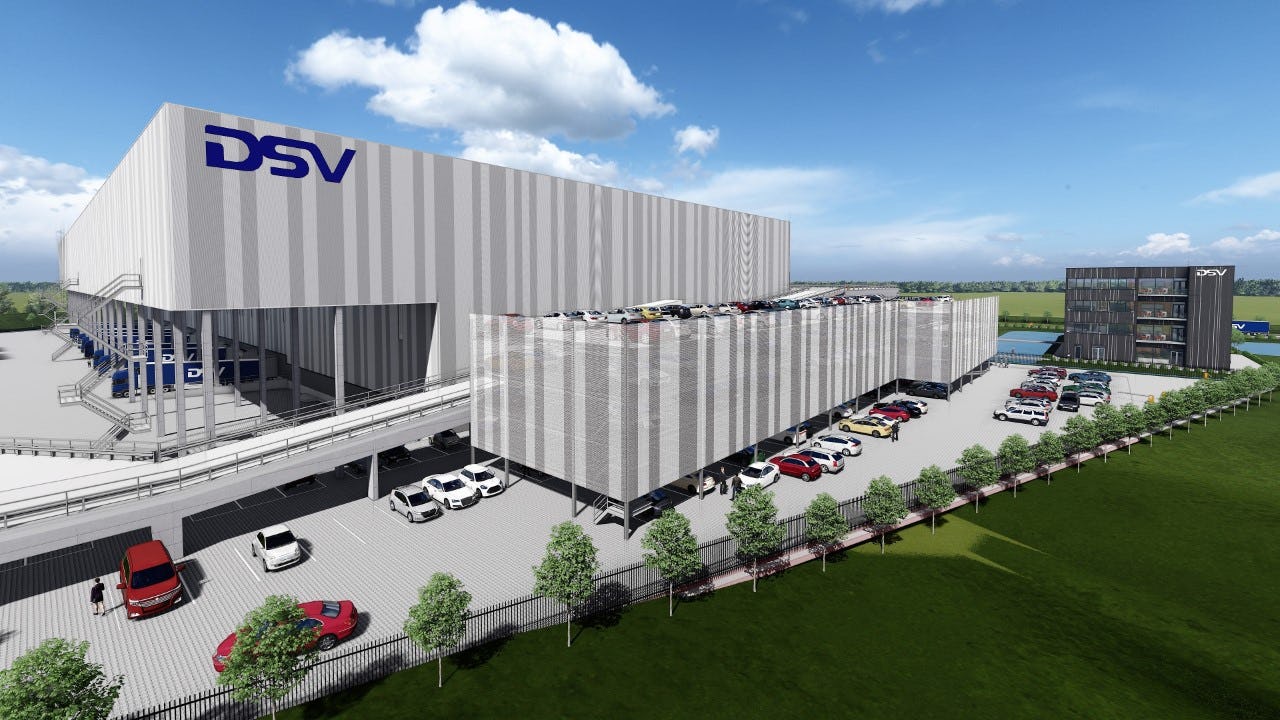 DSV start bouw dubbeldeks warehouse in regio Venlo