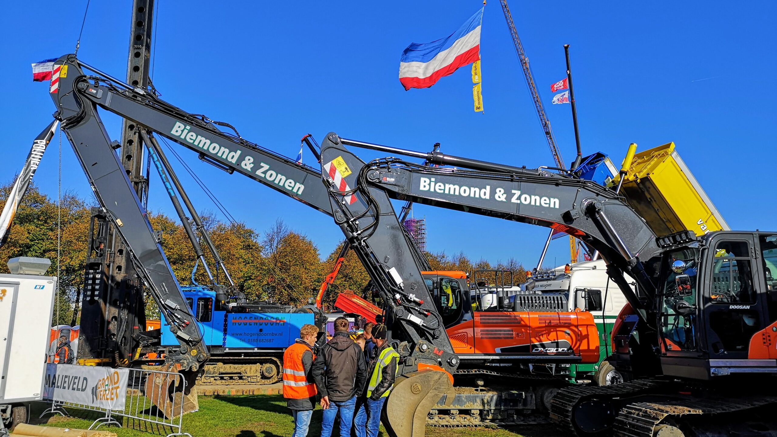 Op 30 oktober 2019 trok de bouwsector naar het Malieveld om te protesteren tegen de stikstofmaatregelen. 