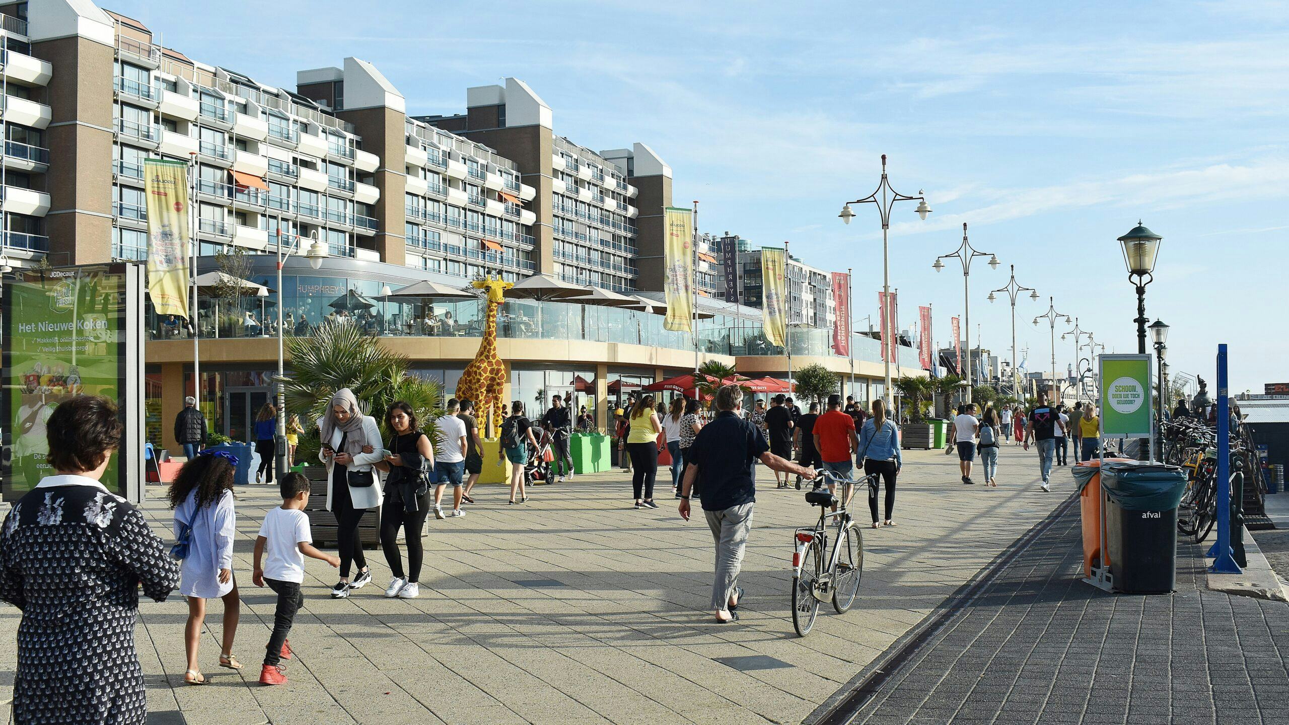 Werk aan deel boulevard Scheveningen gestopt na stikstofuitspraak