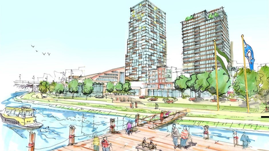 Mei wint architectenselectie Waterfront Rivium