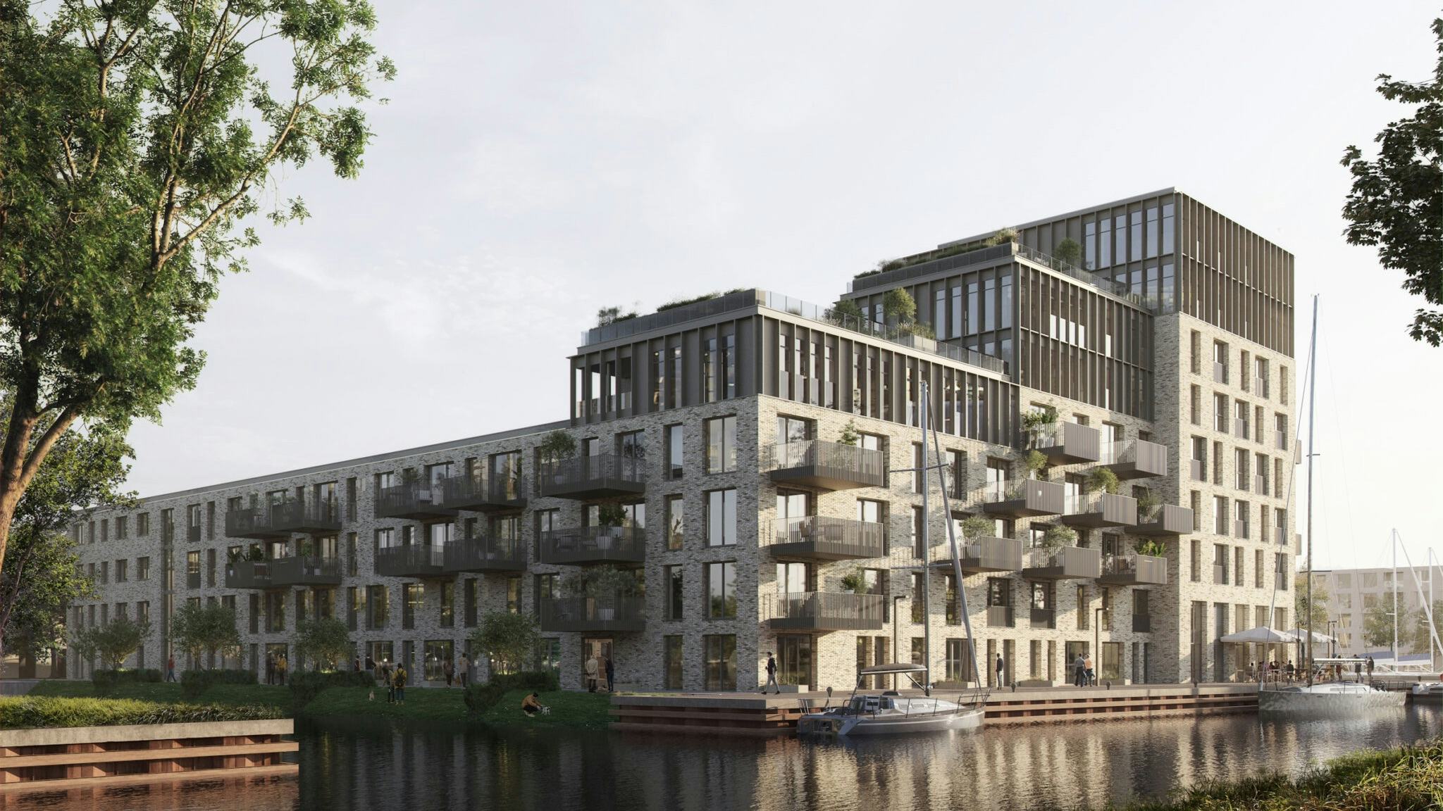 28 appartementen verkocht in project Huis aan de Haven in Leeuwarden