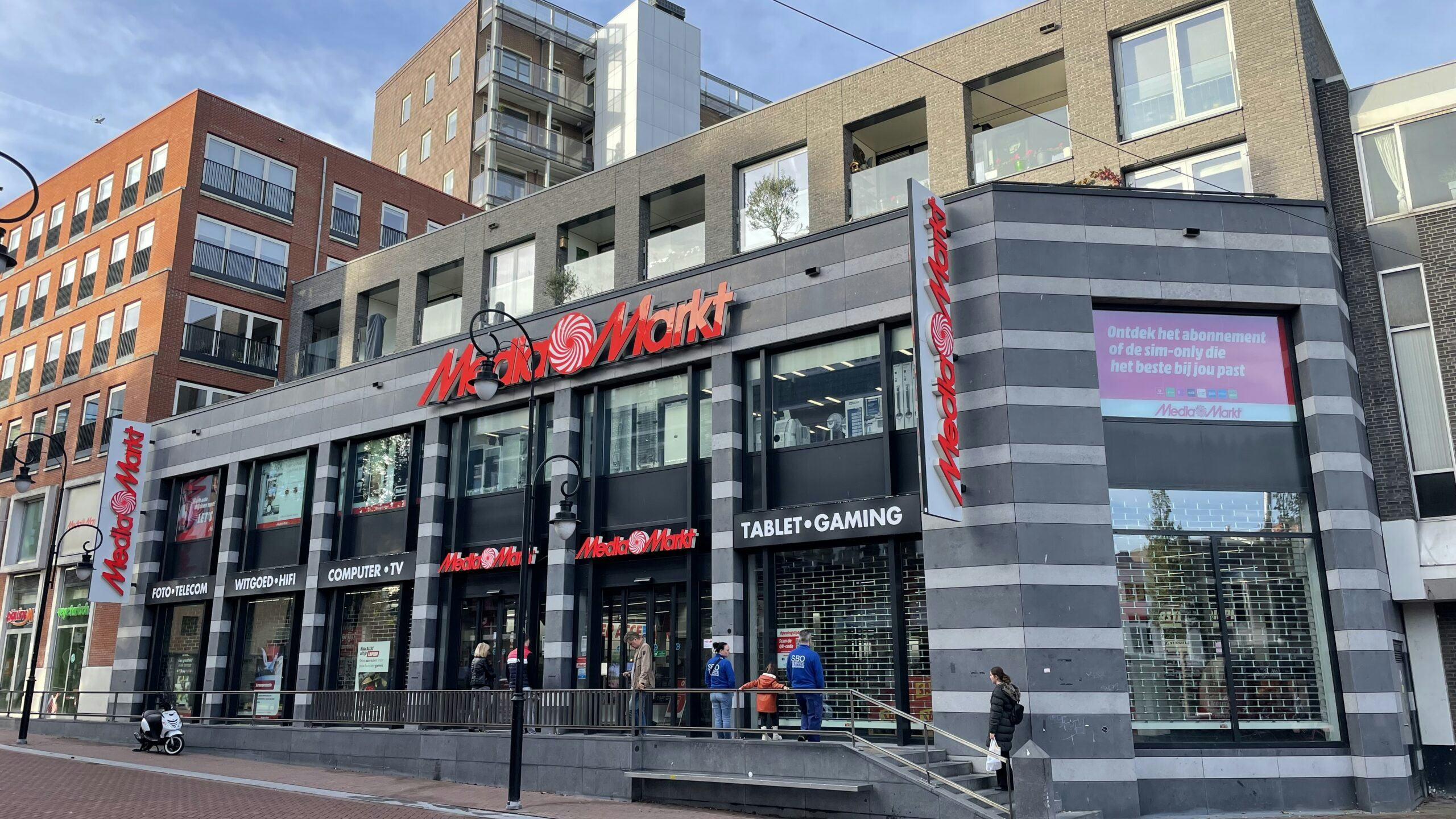 Mediamarkt krimpt in Dordrecht Mediamarkt krimpt in Dordrecht