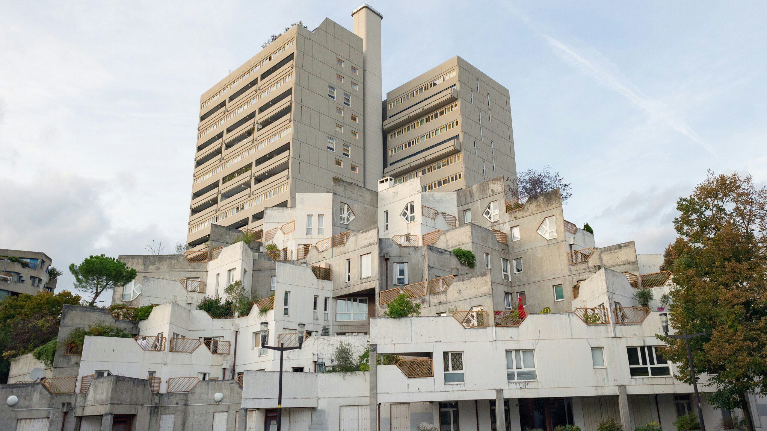 Sociale huurwoningen in Ivry-sur-Seine, een banlieue van Parijs. 