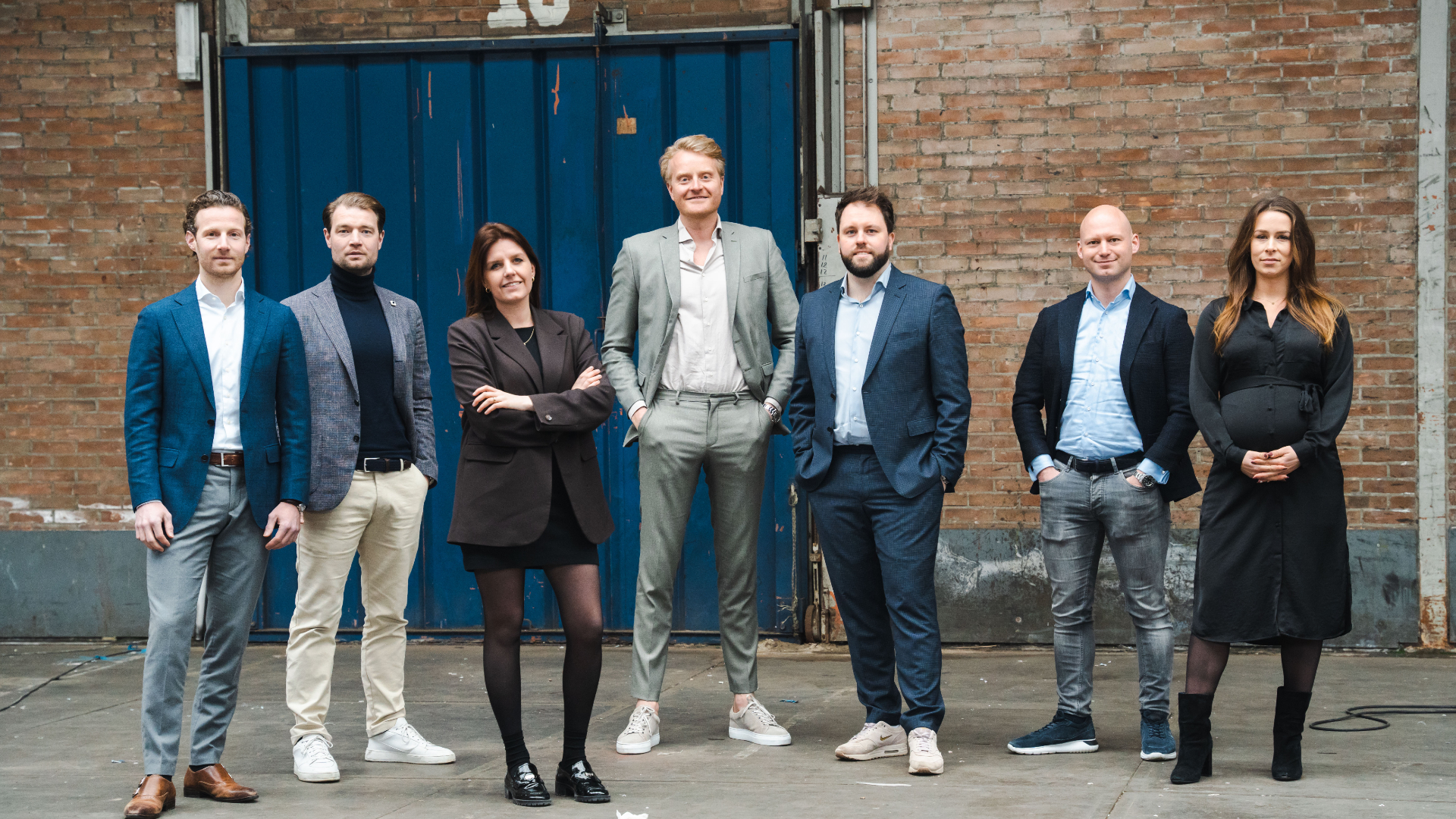 V.l.n.r. Koen Janssen, Sjors van Bergeijk, Steffi Beckers, Joep 
van Valen, Joost Katoen, Wim Wakker en Sharon van Deursen. Foto Robert-Jan van Gerwen