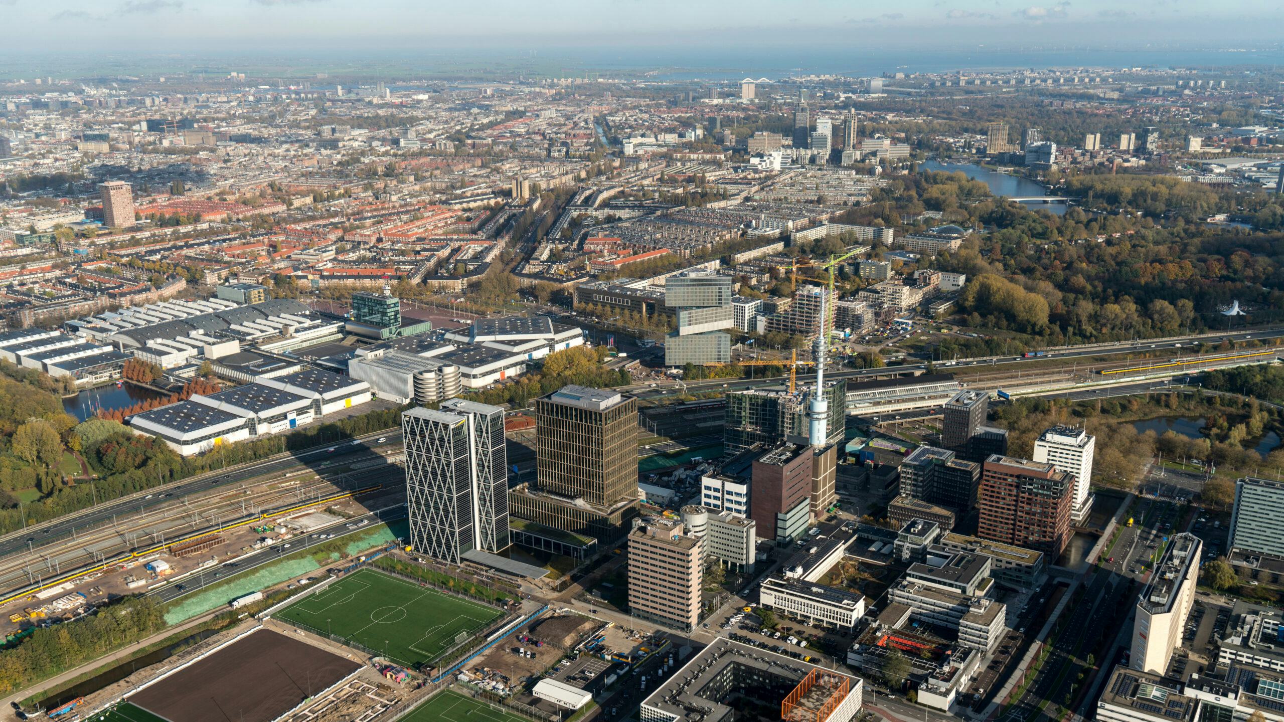 UBS AM: Huurprijs Amsterdamse kantoren met bijna negen procent gestegen