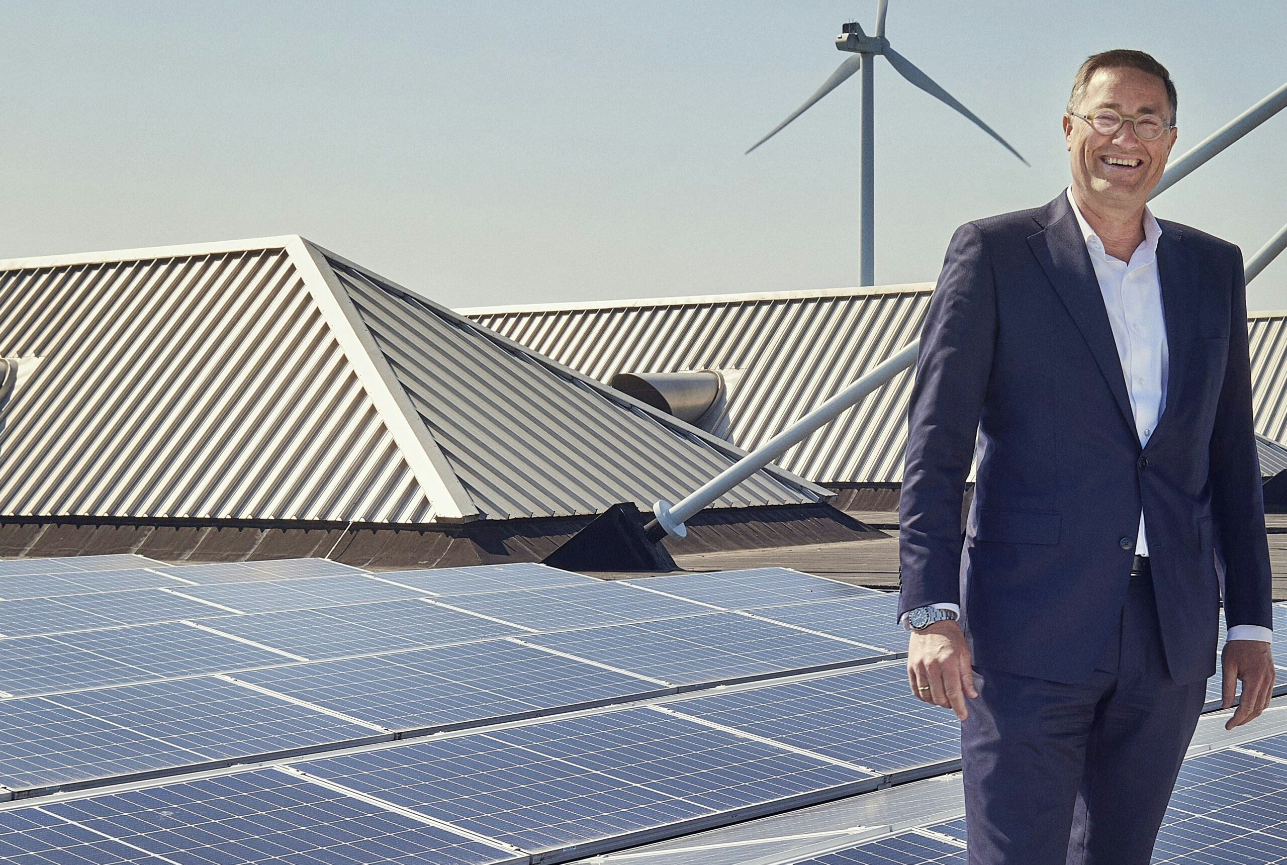 Murk Vlietstra, director of Commercial & Industrial Business Development van SolarEdge Technologies in Nederland.