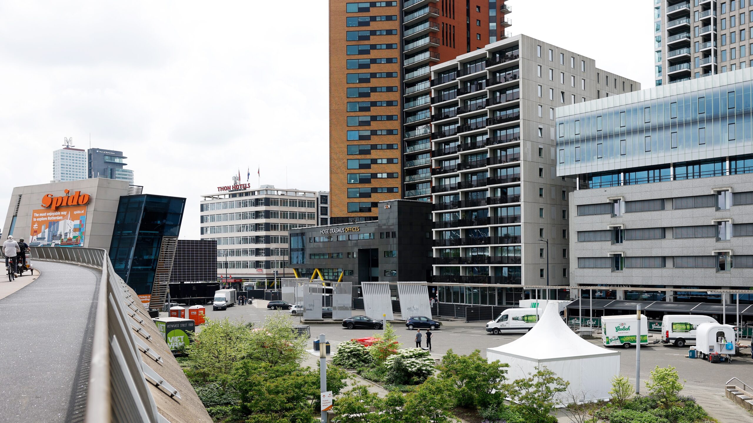 De Willemstoren in het midden. Foto: ANP / Bas Czerwinski