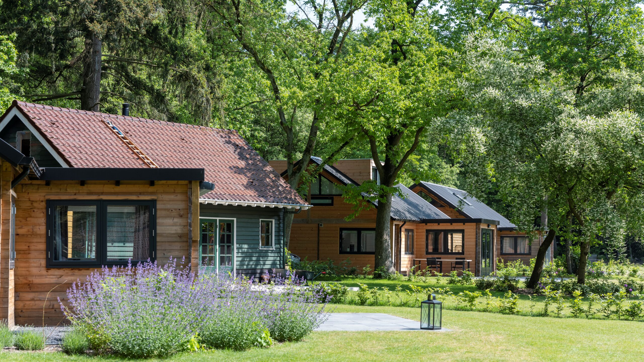 Impressie van upscale vakantiepark Bosch-Rijck bij Soesterberg. Foto: Guido Benschop
