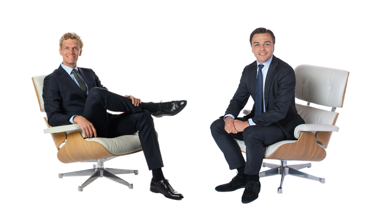 Links Dirk Adriaanse en rechts Tim Ossewaarde