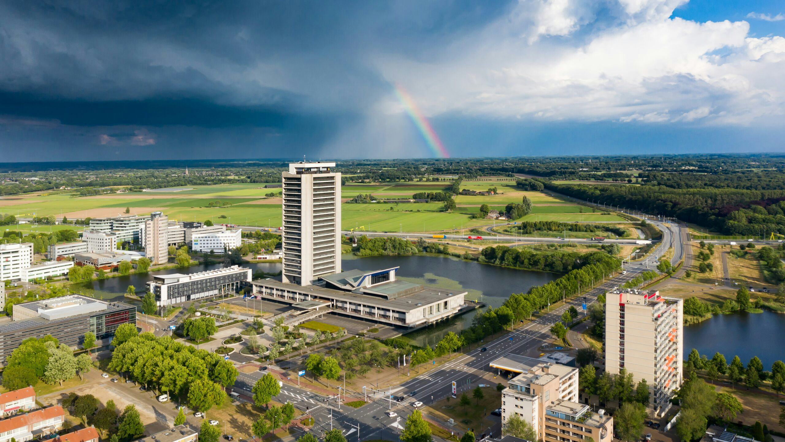 Het provinciehuis in Den Bosch