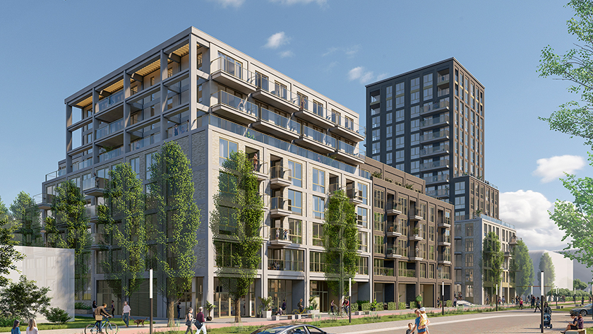 Ontwikkelaar ArthurAmstrong verkocht eind december 215 te realiseren woningen in Amersfoort aan De Alliantie.