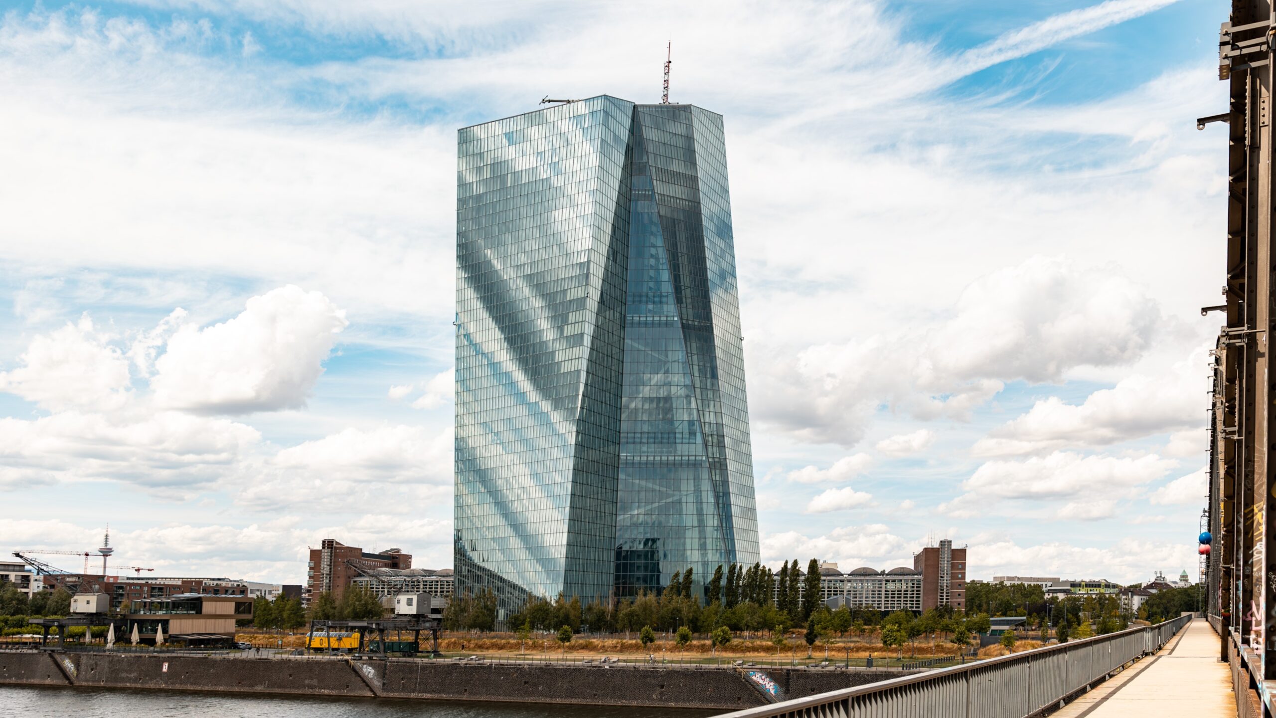Hoofdkantoor van de ECB in Frankfurt. Foto: Westlight / Shutterstock