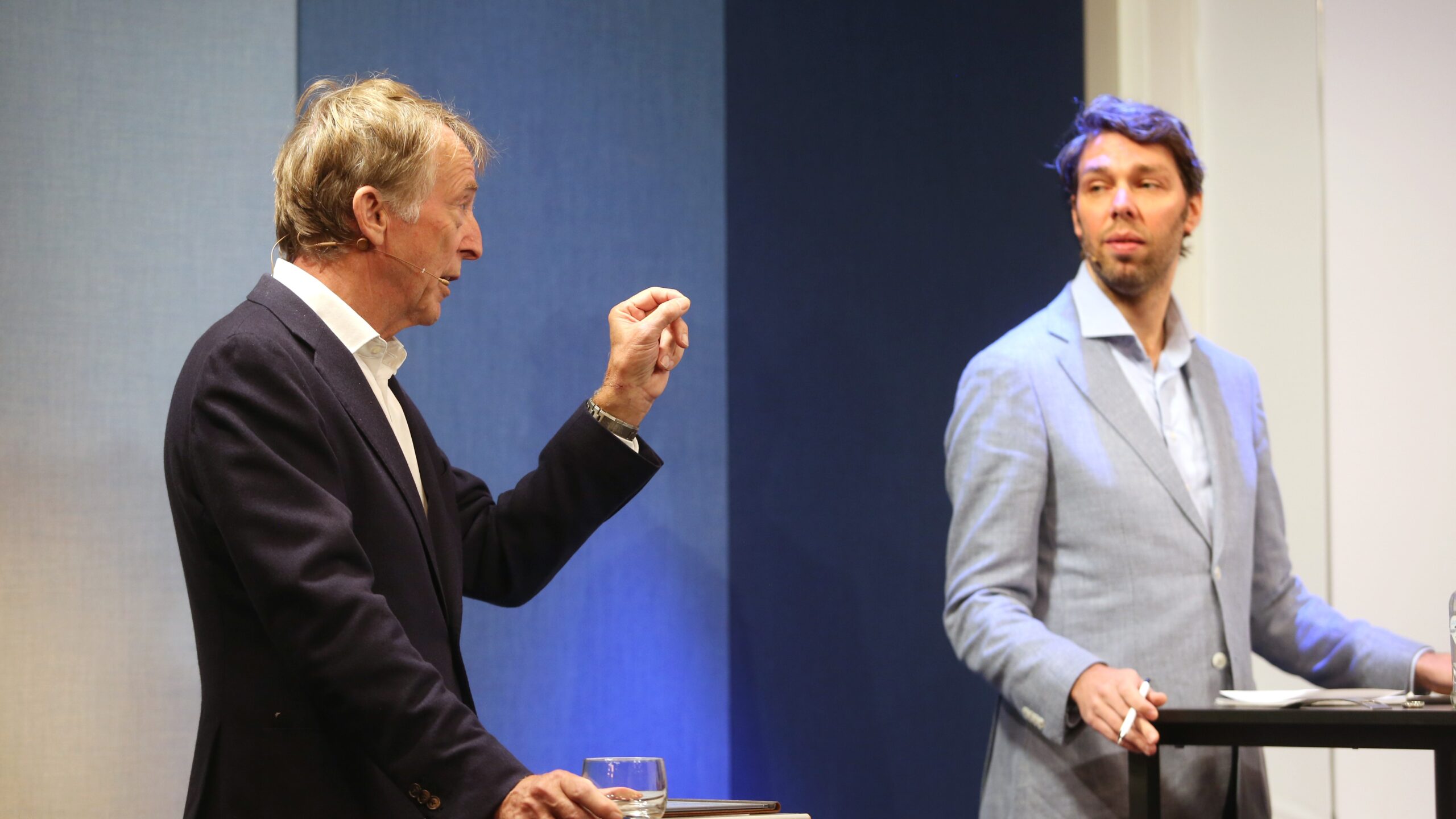 Wienke Bodewes tijdens het Verkiezingsdebat van Vastgoedmarkt in Nieuwspoort