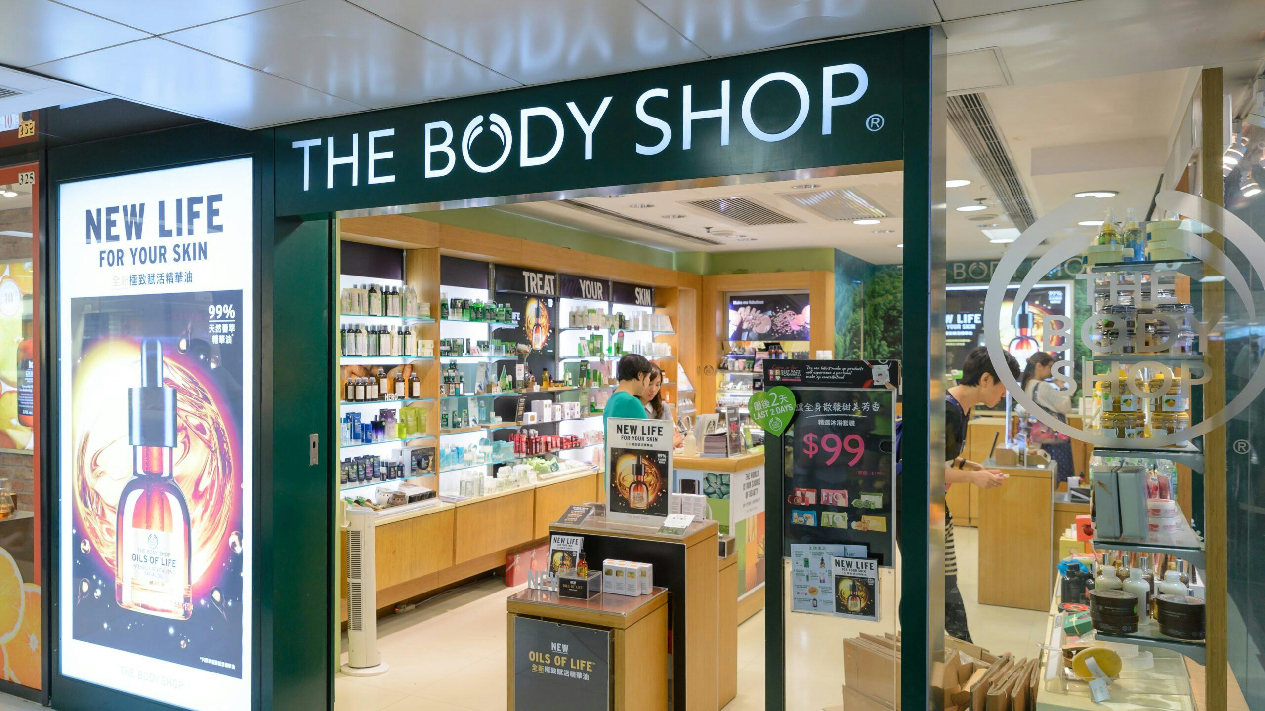 The Body Shop vraagt faillissement aan in buitenland, Nederlandse webwinkel dicht