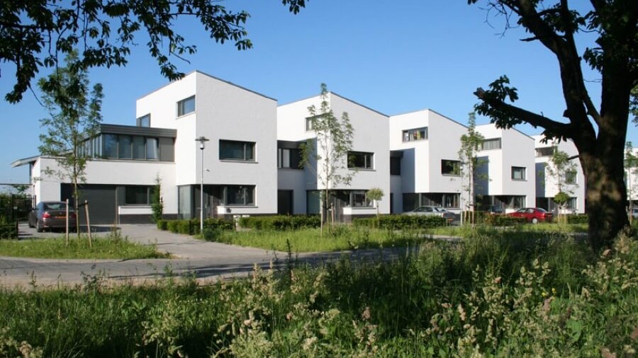 Huizen uit de wijk Vroendaal in Maastricht. Foto: QWA