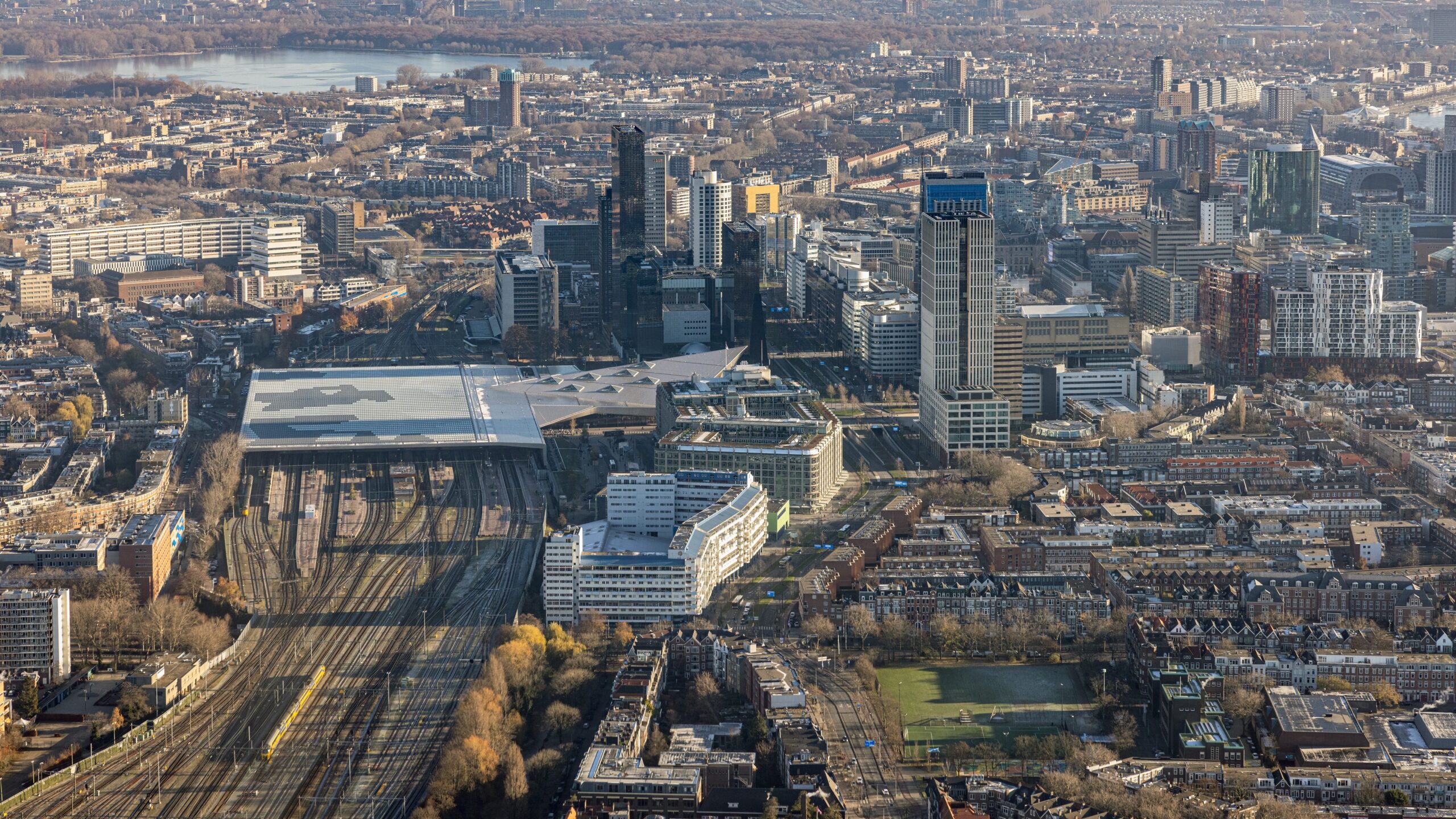 Skyline van Rotterdam