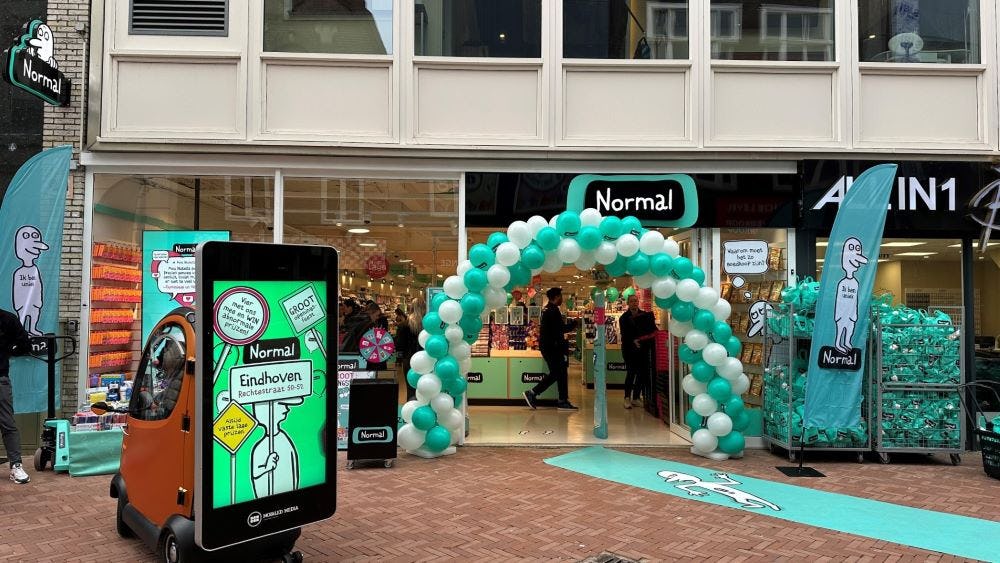Deense winkelketen Normal huurt winkelpand in Eindhoven