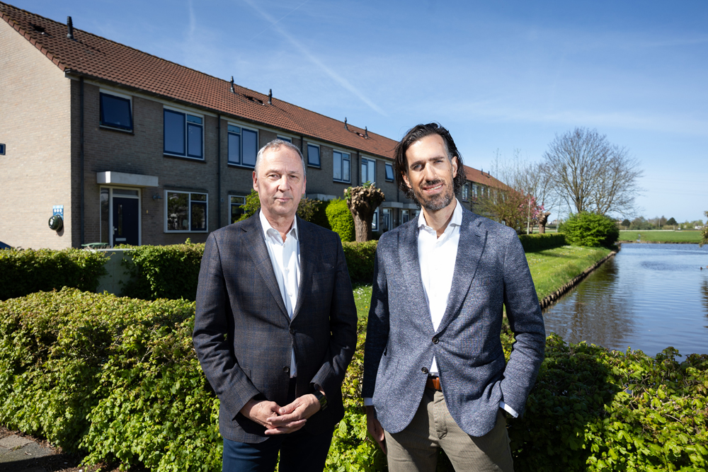 CIO Erwin Wessels (links) en projectmanager ESG Willem-Jan van de Water.