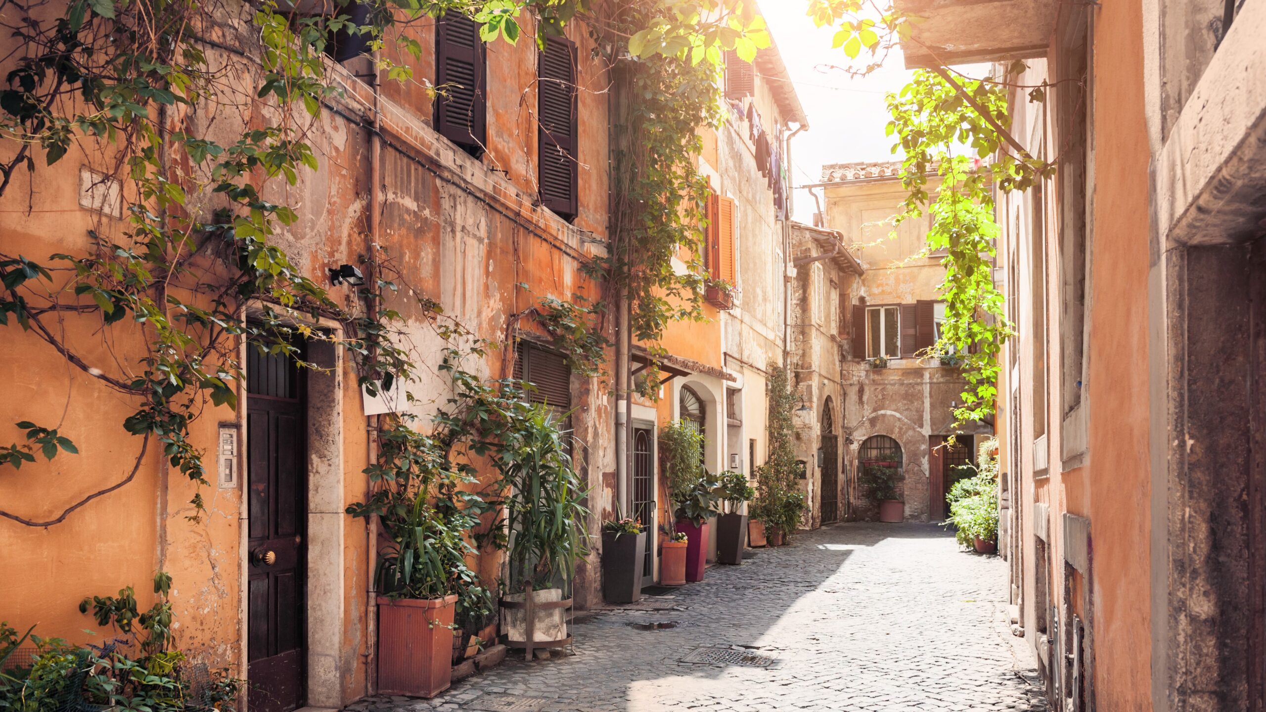 De wijk Trastevere is van oudsher een geliefd object voor vakantie en belegging.