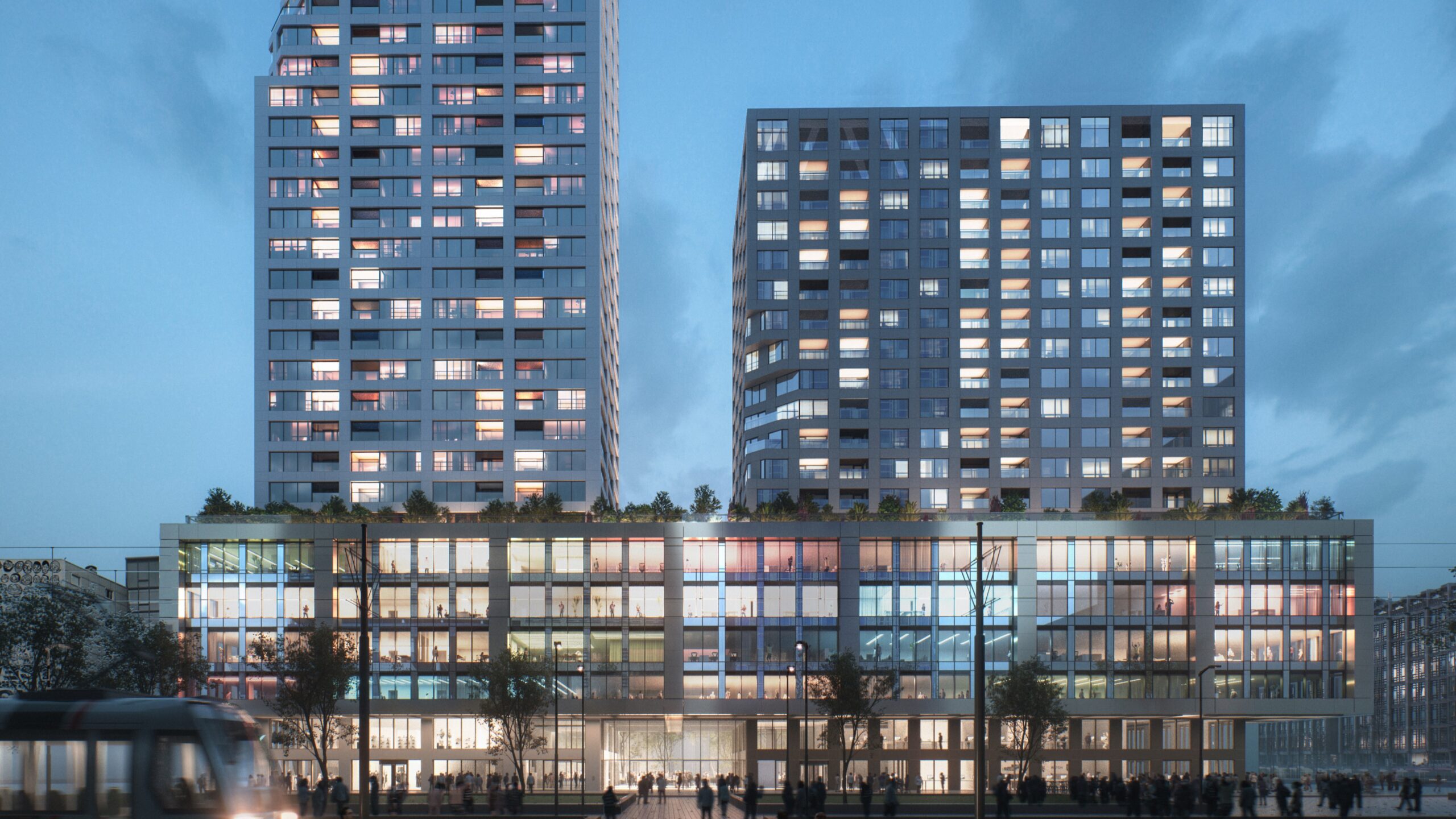 The Modernist wordt eind 2028 opgeleverd.