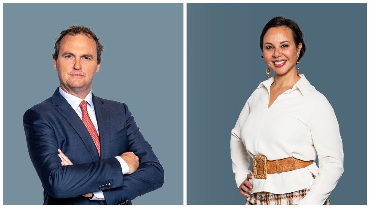 Erik Langens en Irene Flotman