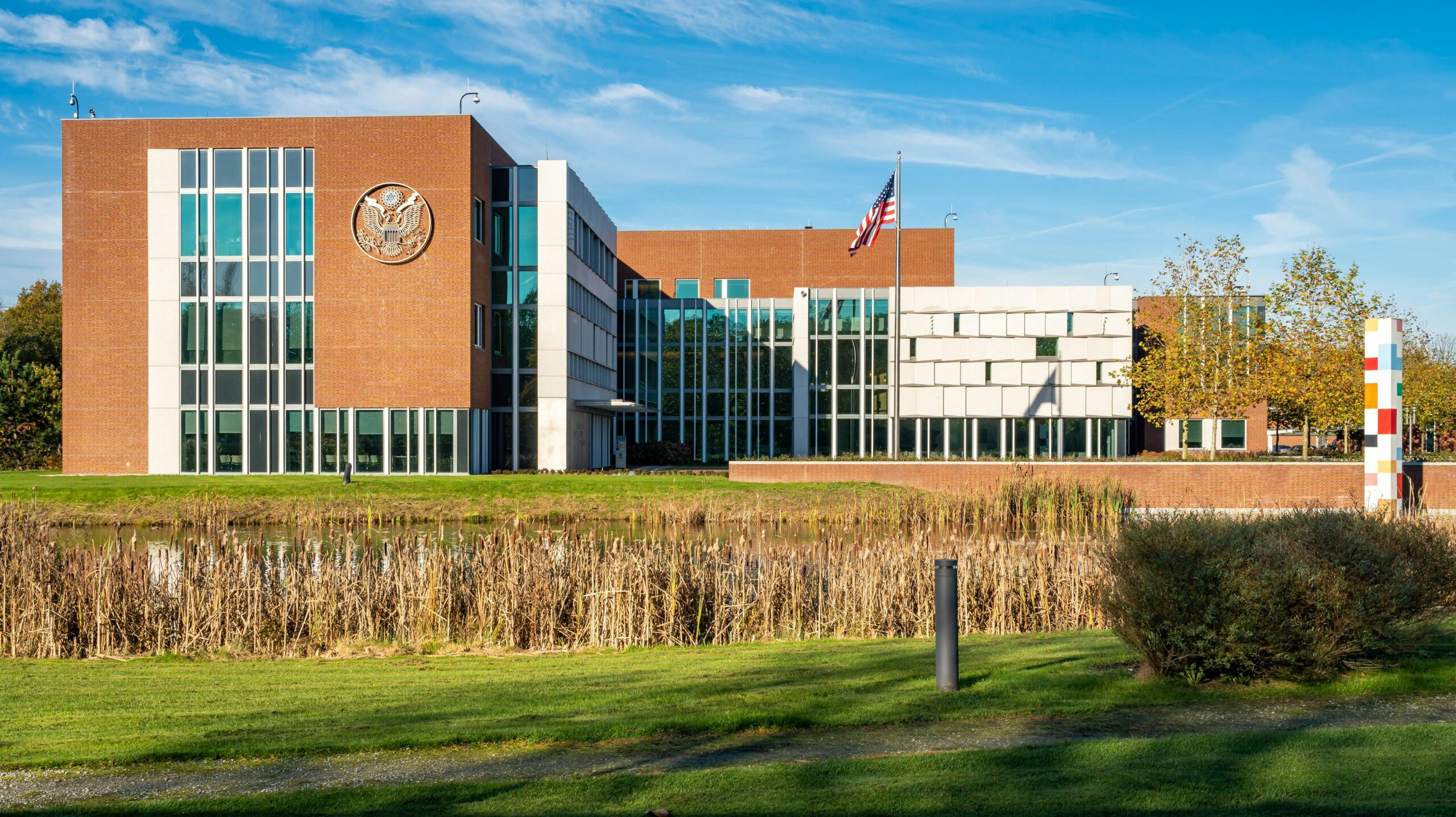 Amerikaanse ambassade in Wassenaar. Foto: Milos Ruzicka / Shutterstock.