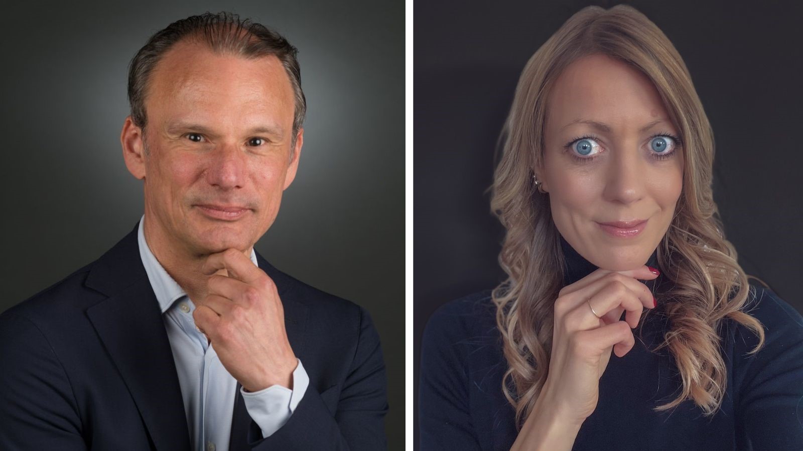 Erik Steinmaier (l) en Rogien Averink (r)