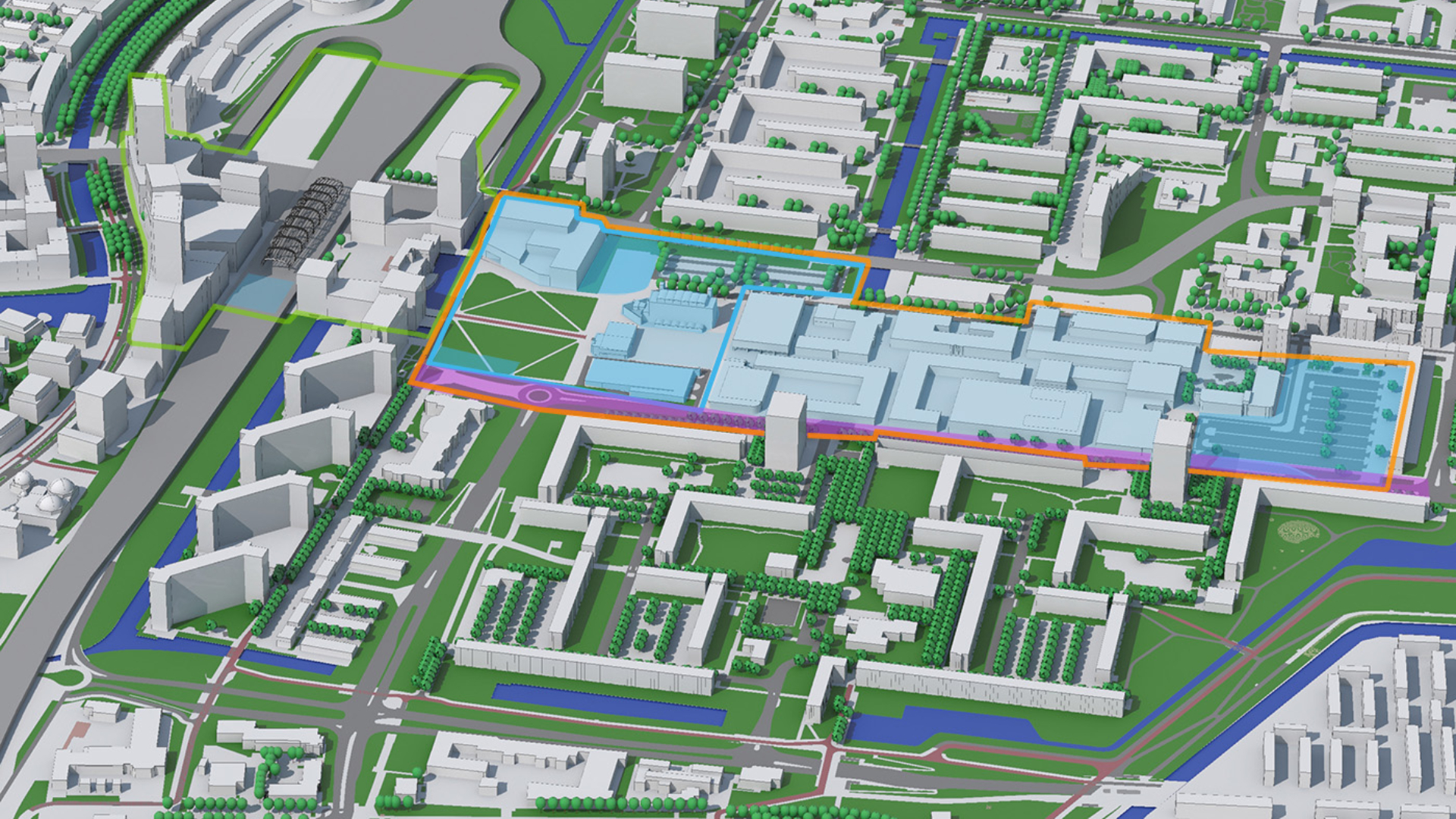 Buikslotermeerplein. Beeld via gemeente Amsterdam