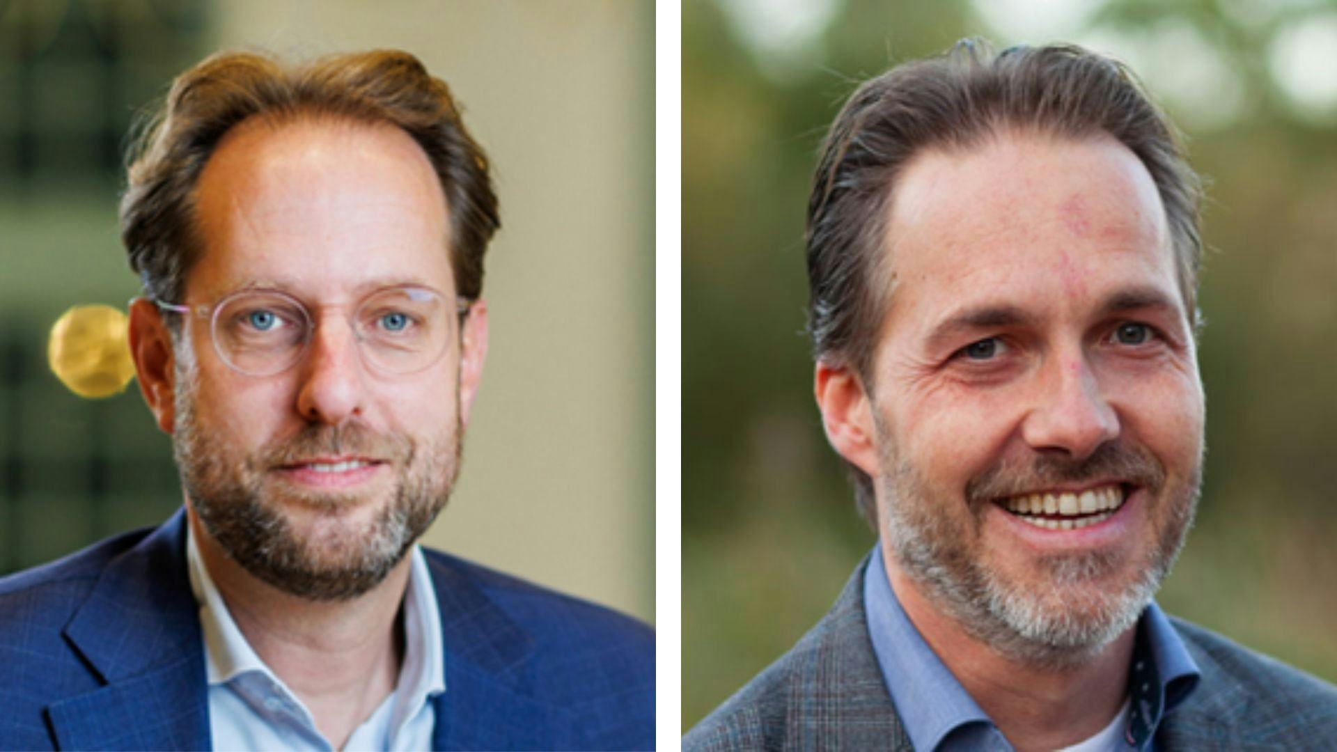 Peter van Heun (l) en Rogier Hageman (r)