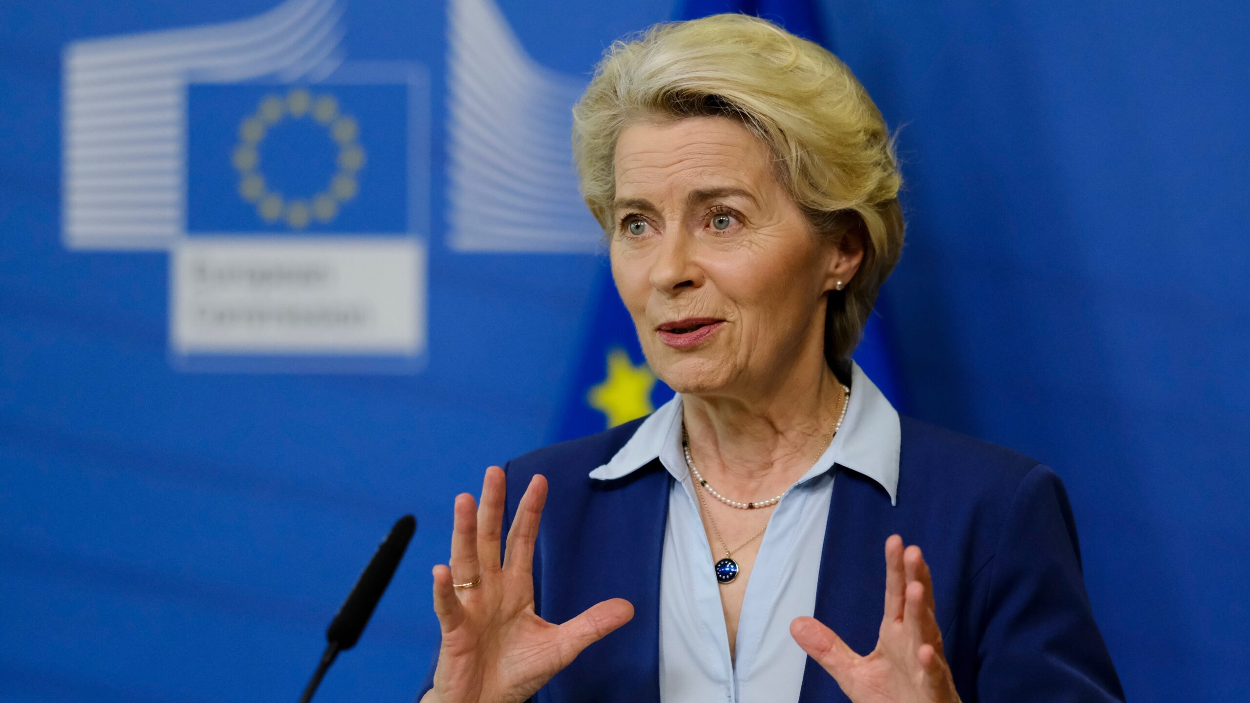 Voorzitter van de Europese Commissie Ursula von der Leyen. Beeld: Alexandros Michailidis / Shutterstock