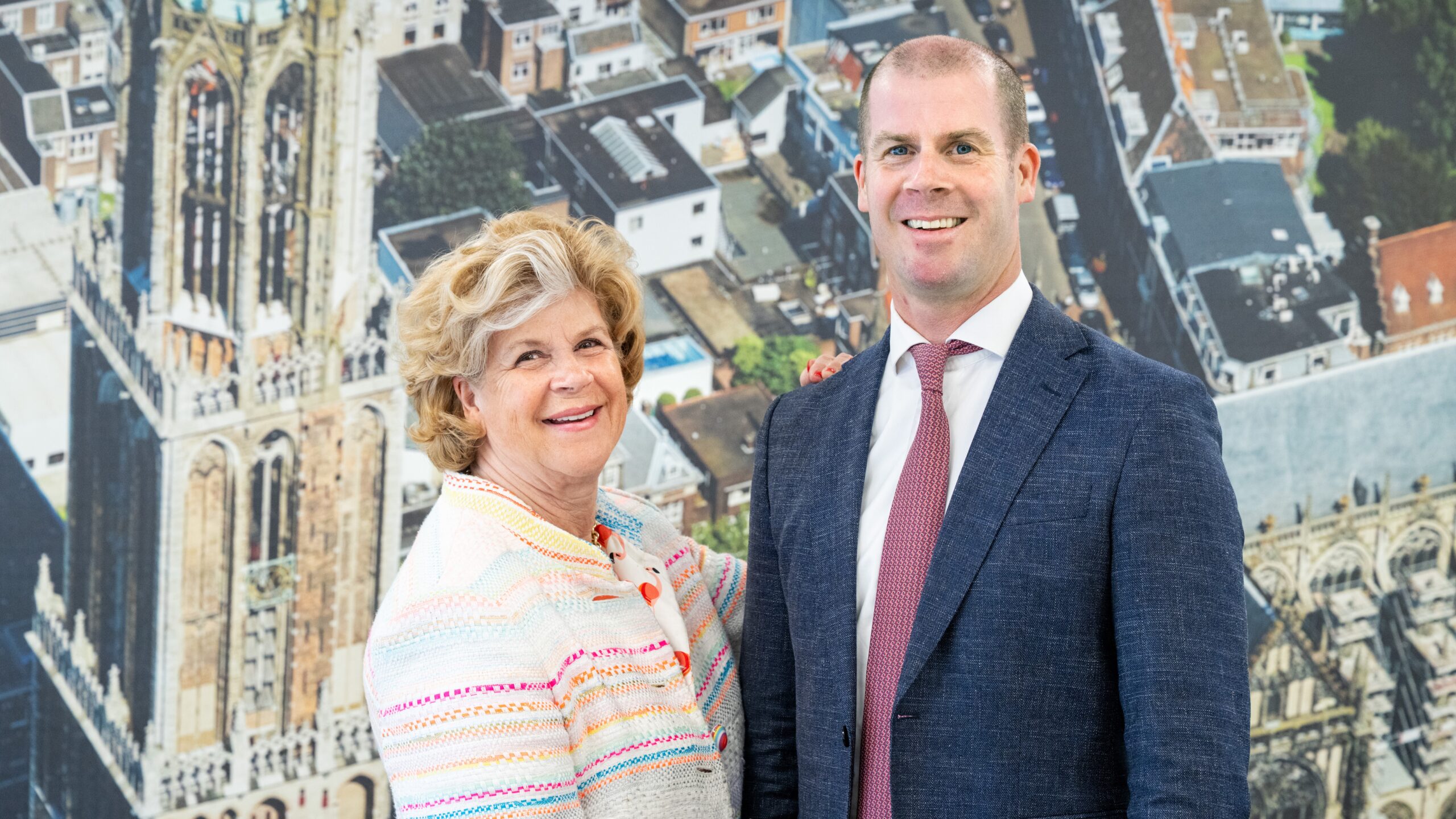 Ans de Wijn (links) en Flip van Overhagen (rechts). Foto: Cor Salverius.