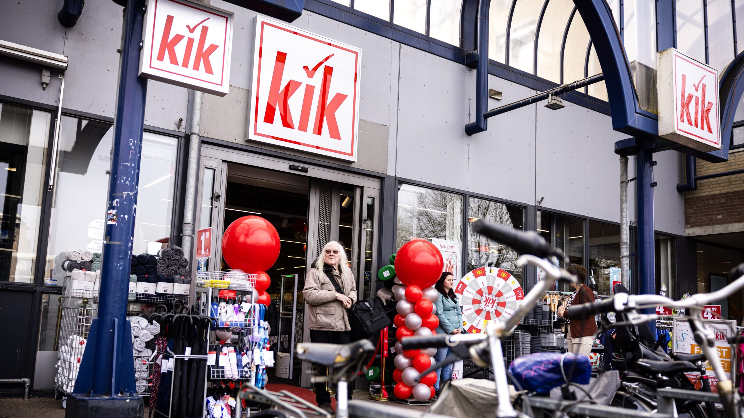 De Duitse discounter Kik is iets meer dan een decennium actief in Nederland, en heeft net als andere ketens zijn zinnen gezet op expansie. Beeld: ANP / Rob Engelaar