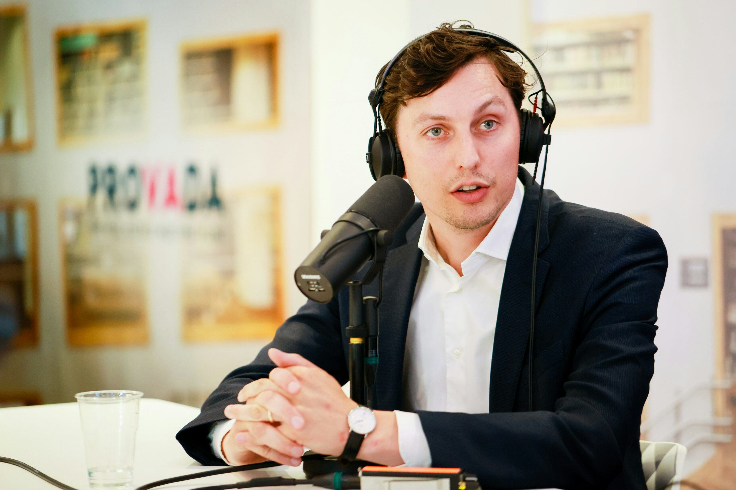 Steve Goossens (33), senior portfolio manager bij pensioenbelegger APG. Foto: Eyesmile Photography