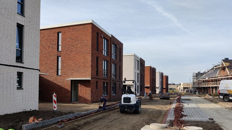 Nieuwbouwproject 'De Markiezaten' in Bergen op Zoom. Foto: Marie-Jolette Luijks.