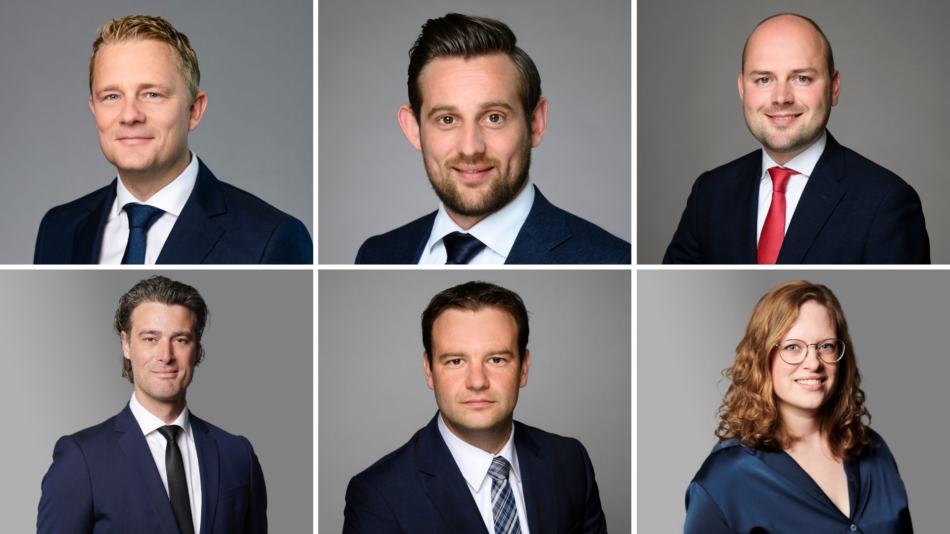 1. Jos Hesselink; 2. Laurens van der Schoor; 3. Martijn Veen; 4. Frank van der Sluys; 5. Paul Smolenaers; 6. Anouk Donkevoort