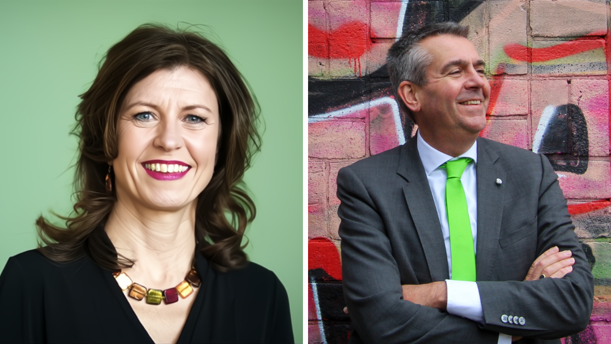 Marja Appelman (links) en Roel van de Bilt (rechts)