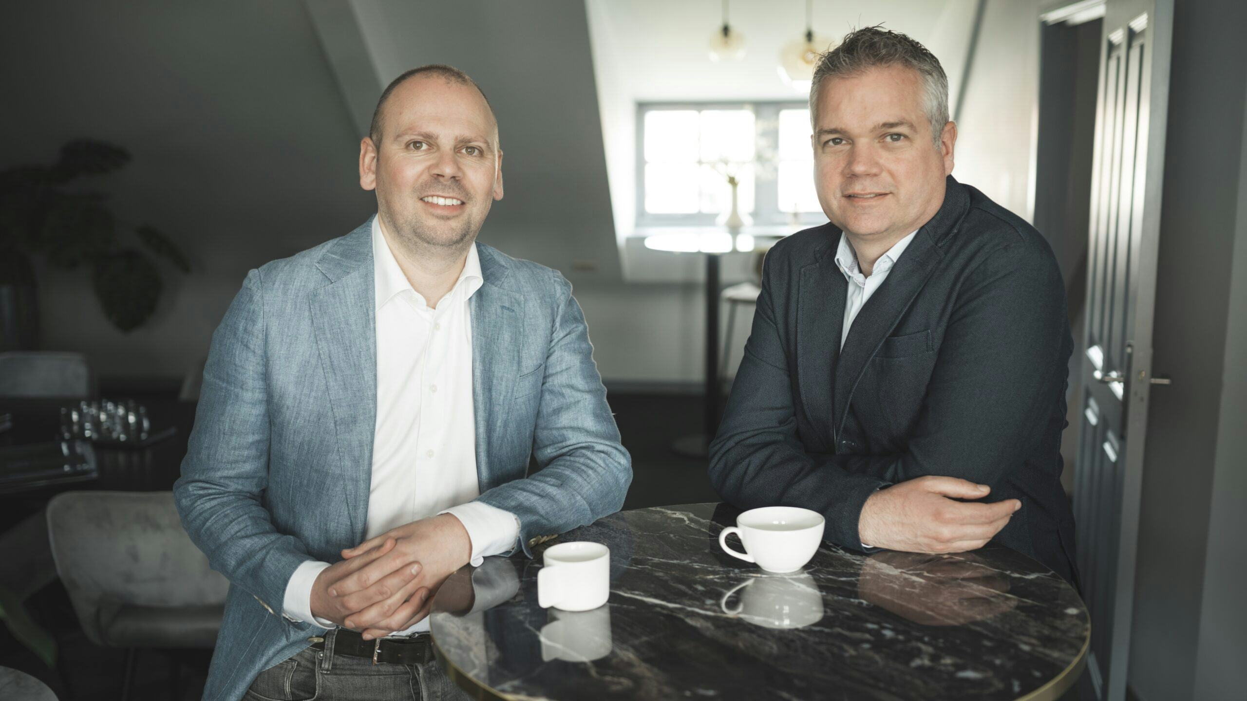 Ceo Niels Rientjes (links) en cfro Jan-Jaap Surie (rechts).
