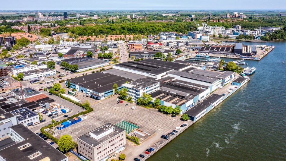 Het Draka-terrein in Amsterdam-Noord